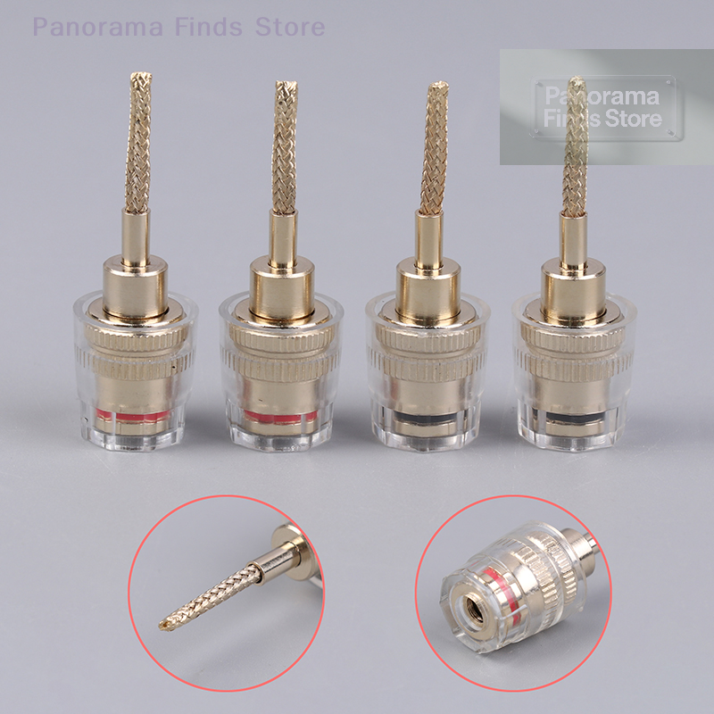 Copper Wire Roll - 2/4Pcs 4MM Banana Female to 2MM