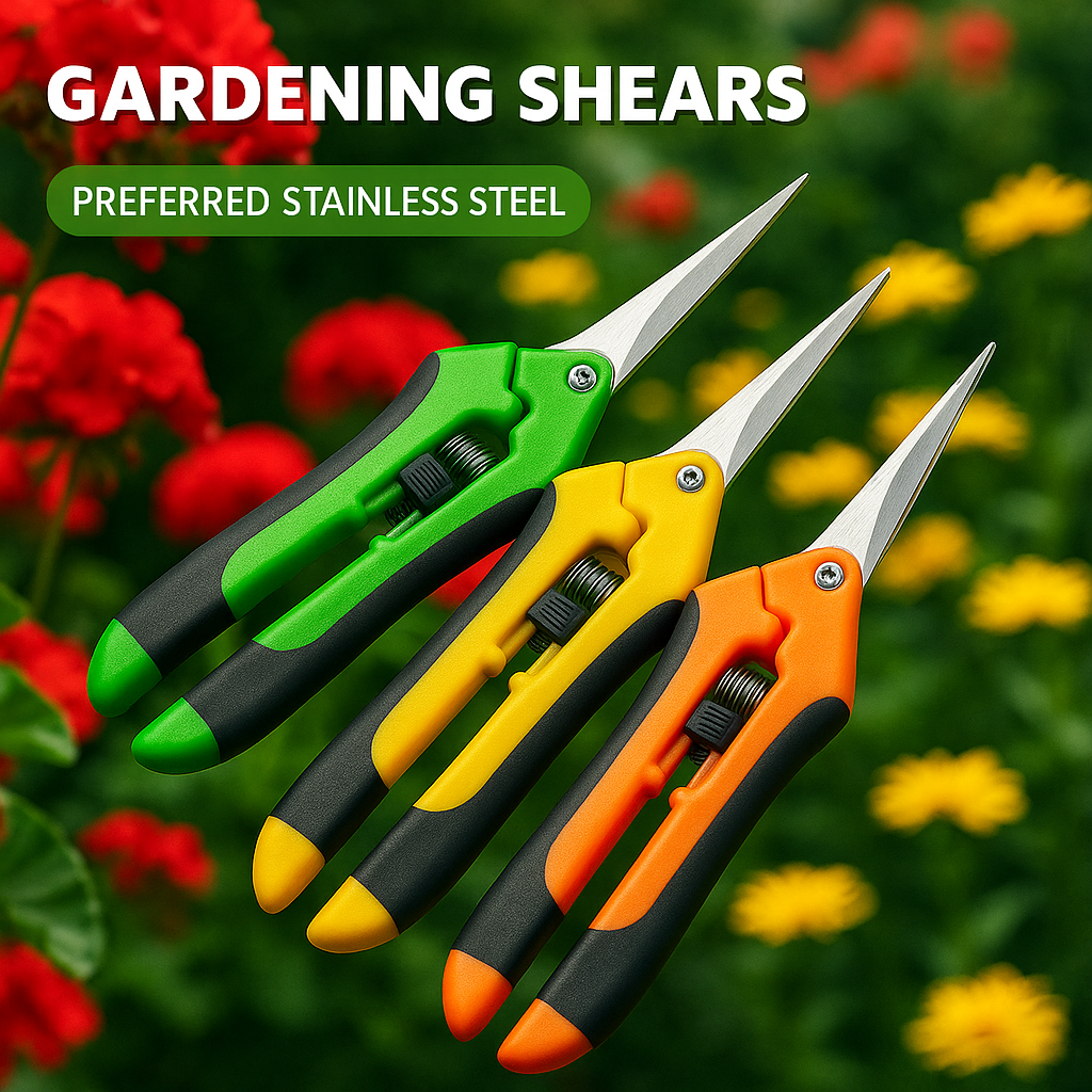 Bonsai Garden Timings - 6.5-inch Pruning Scissors for Plants, Bonsai