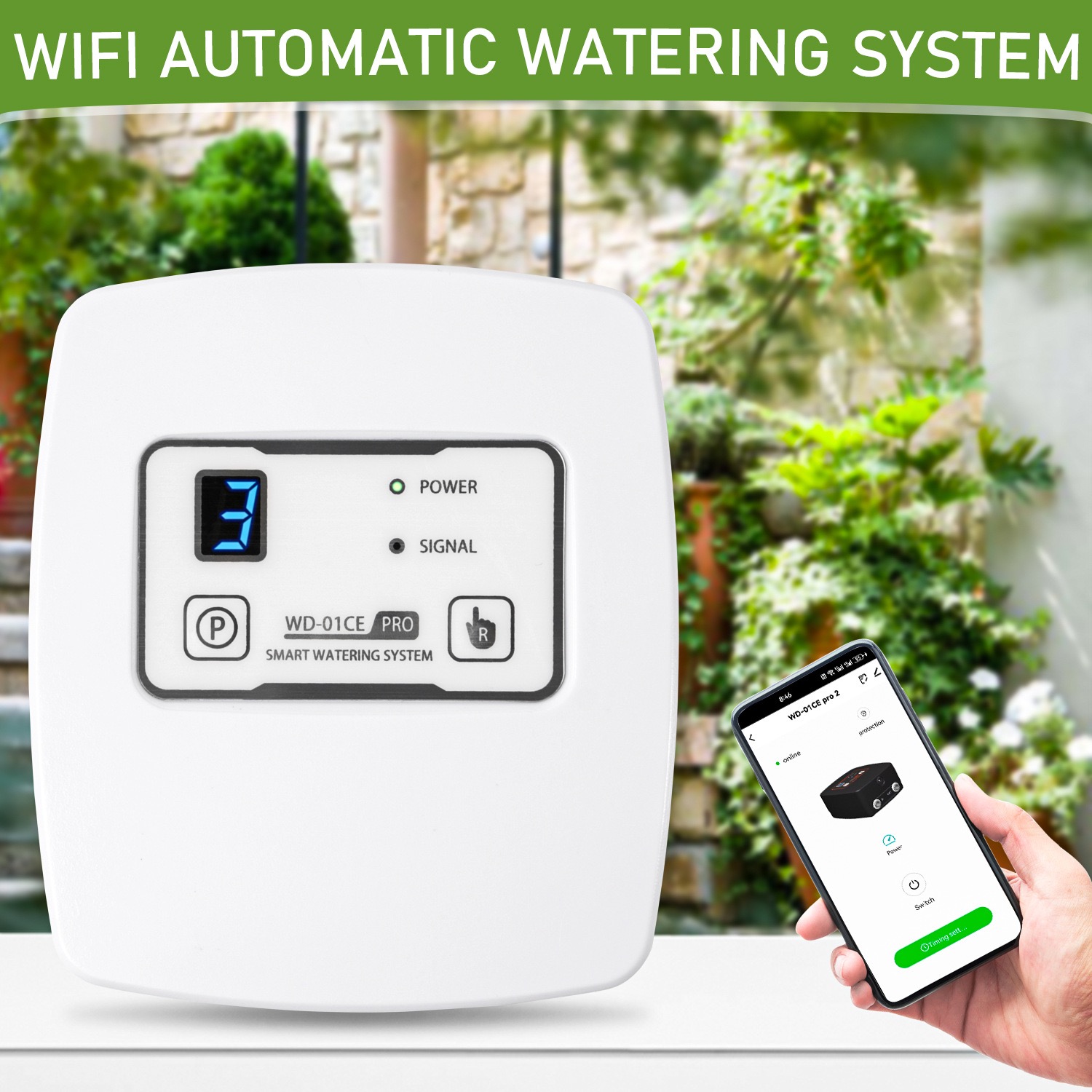 Bonsai Garden Timings - Adjustable Drip Arrow WiFi Control Waterer