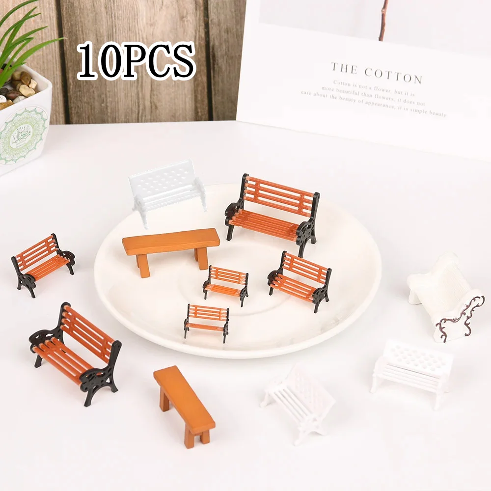 Bonsai Garden Bench - 10/2PC New Mini Bench Stools Micro