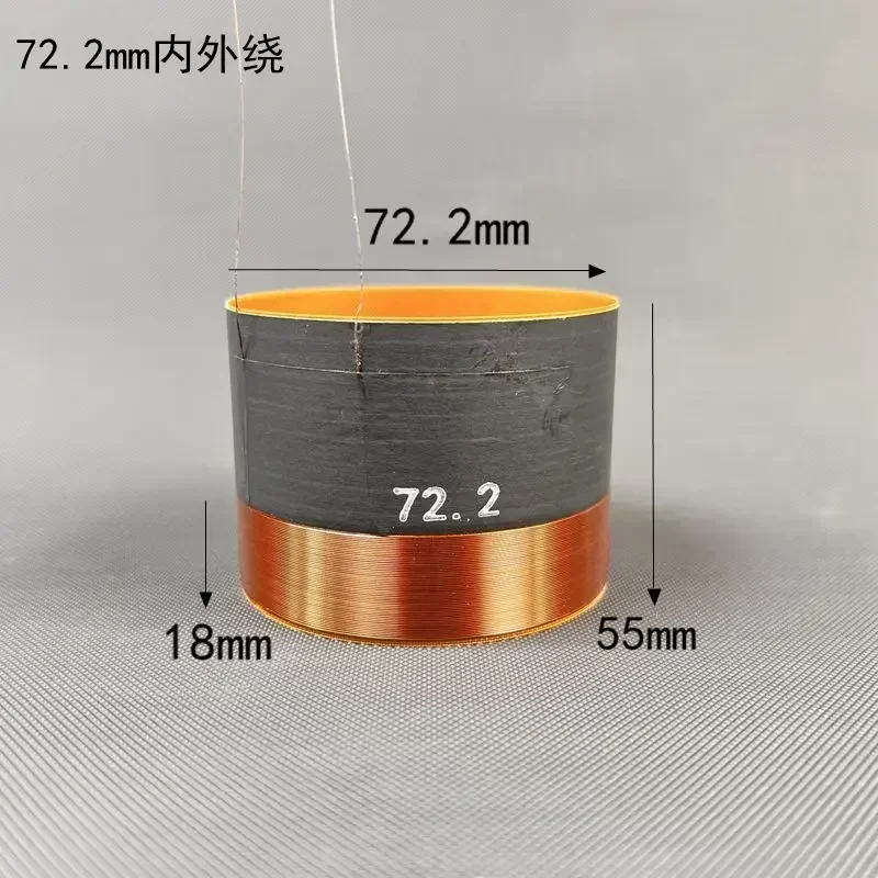 1pc 72.2/75/75.5mm Woofer Spea – Copper Wire Roll Bewertung und Preis