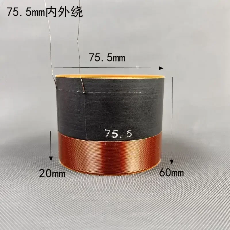 1pc 72.2/75/75.5mm Woofer Spea – Copper Wire Roll Bewertung und Preis
