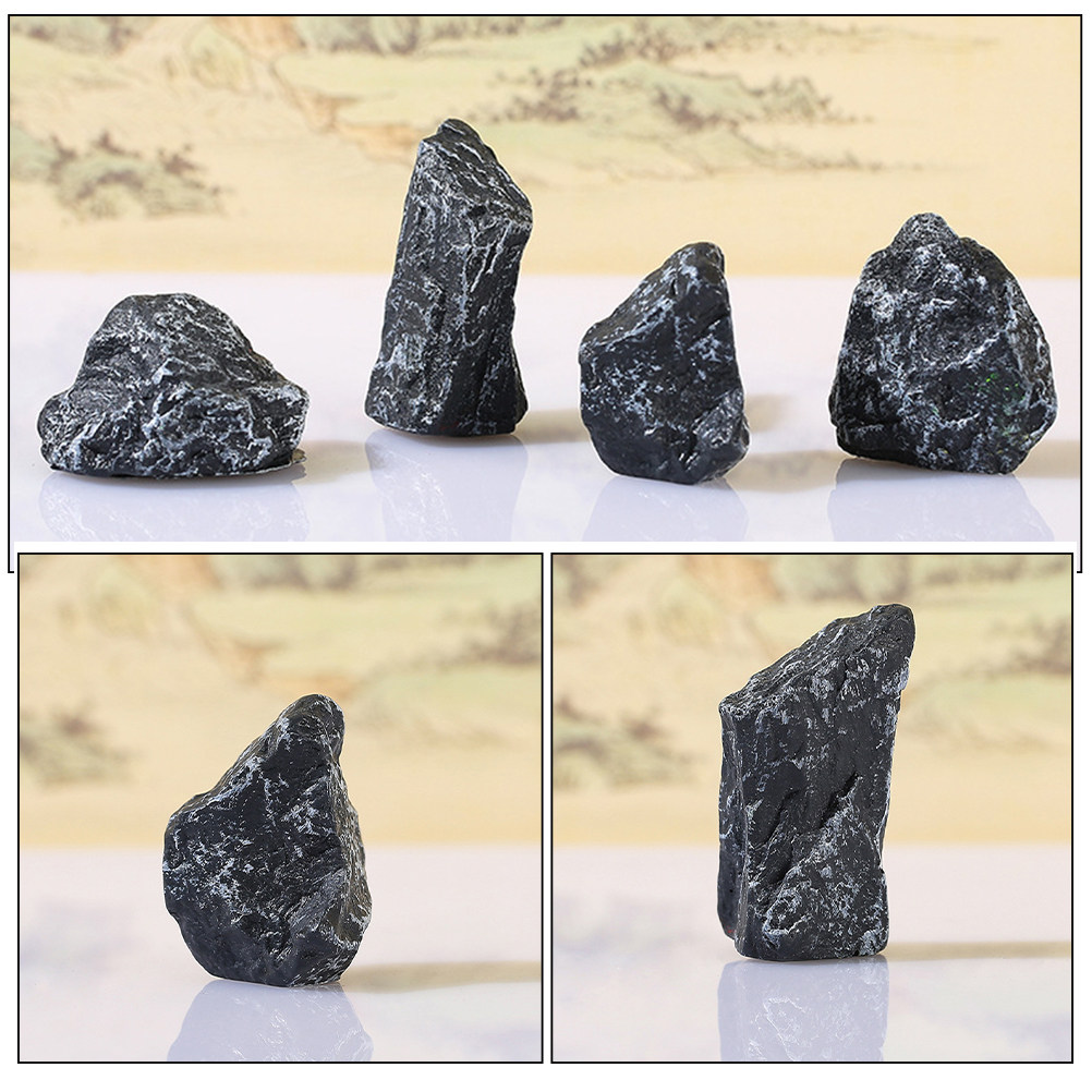 4Pcs Micro Landscape Rockery D – Bonsai Garden Table Bewertung und Preis