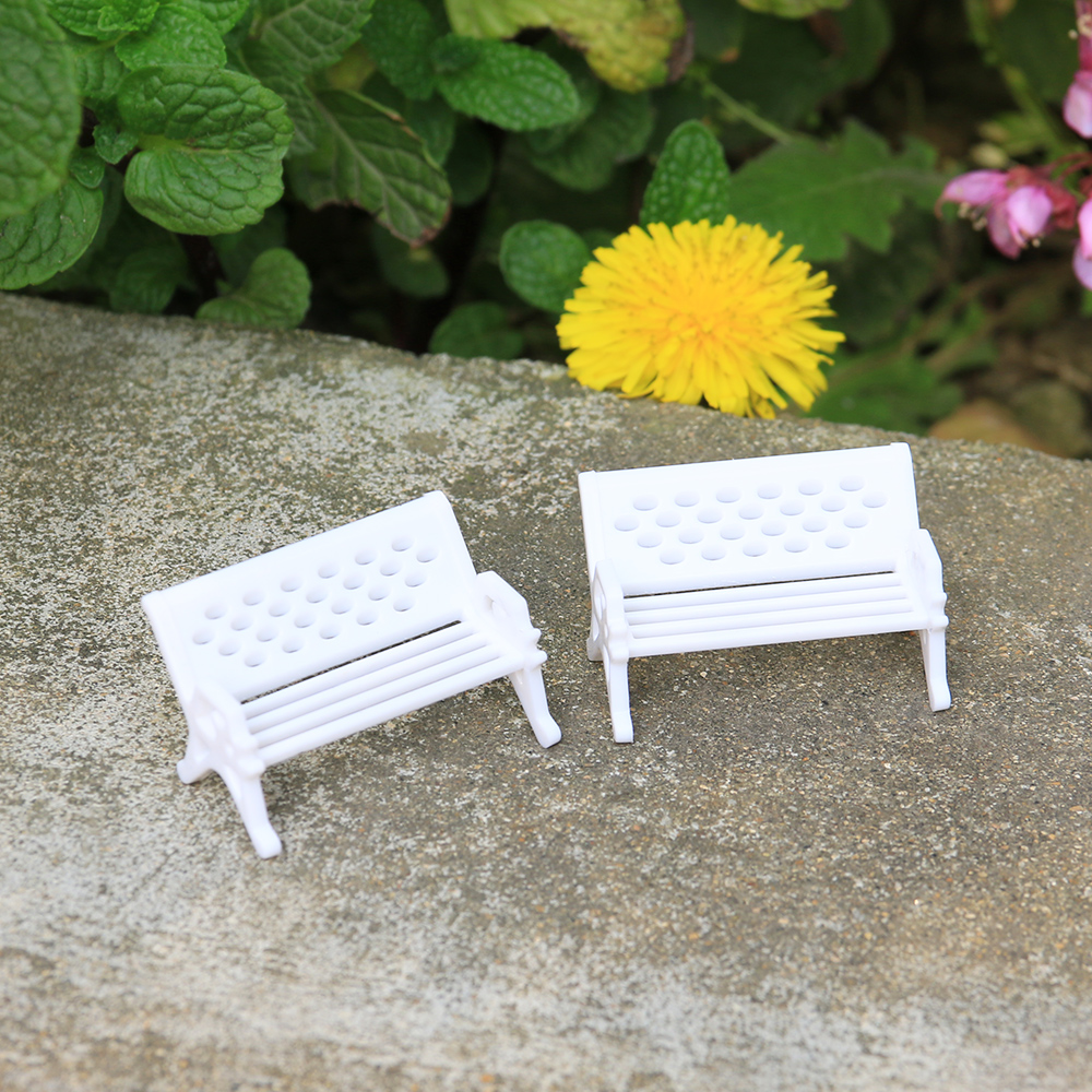 New Resin Miniature Bench Stoo – Bonsai Garden Bench Bewertung und Preis