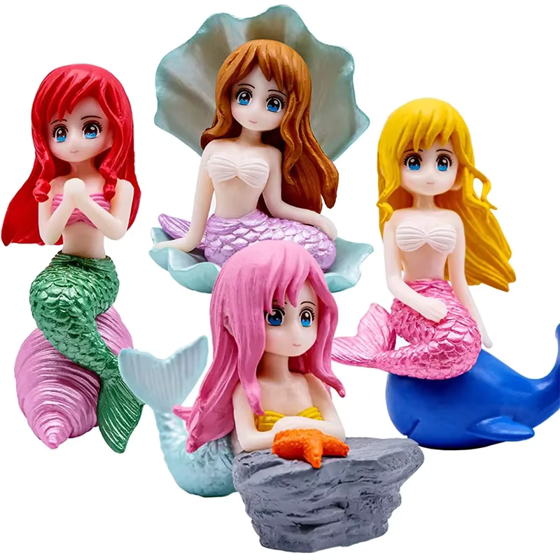 Mermaid Sculpture Mini Figurin – Bonsai Garden Table Bewertung und Preis