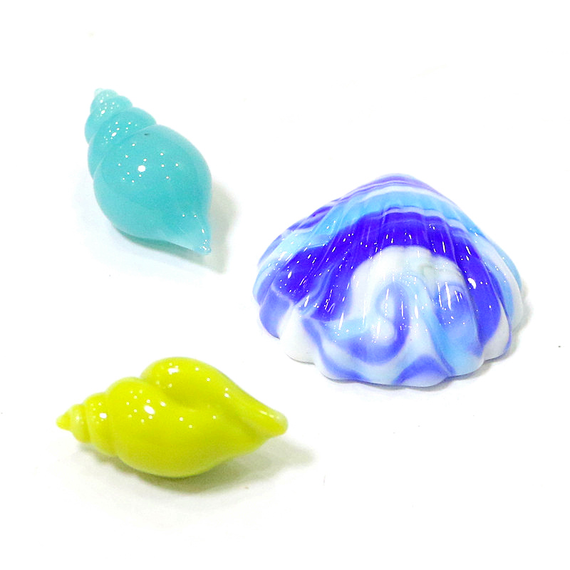Cute Mini Glass Shell Conch Or – Bonsai Garden Table Bewertung und Preis