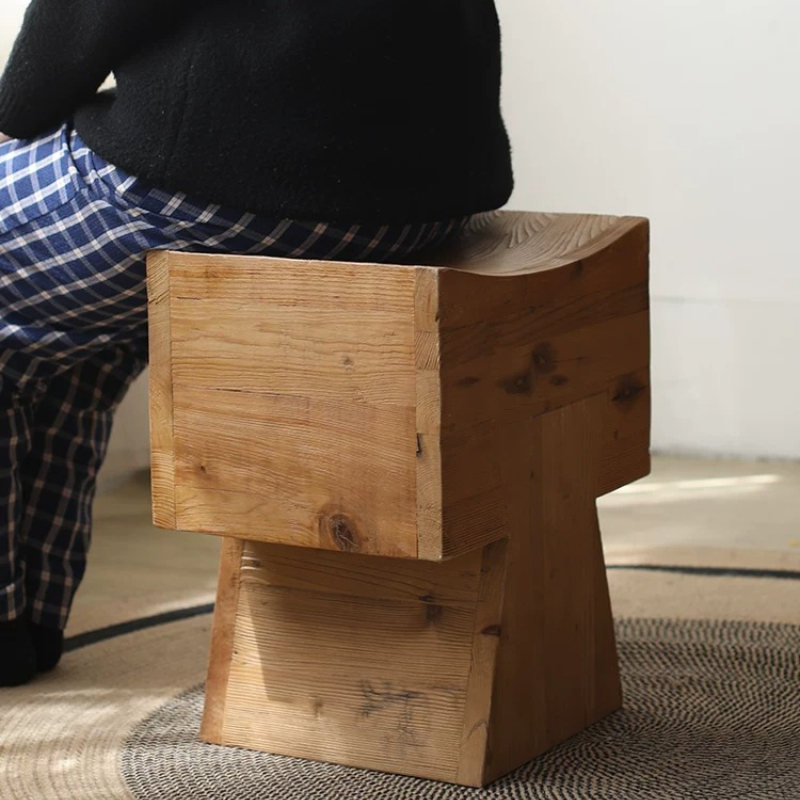 Creative Art Solid Wood Stool  – Bonsai Garden Bench Bewertung und Preis