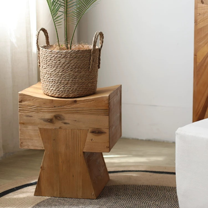Creative Art Solid Wood Stool  – Bonsai Garden Bench Bewertung und Preis