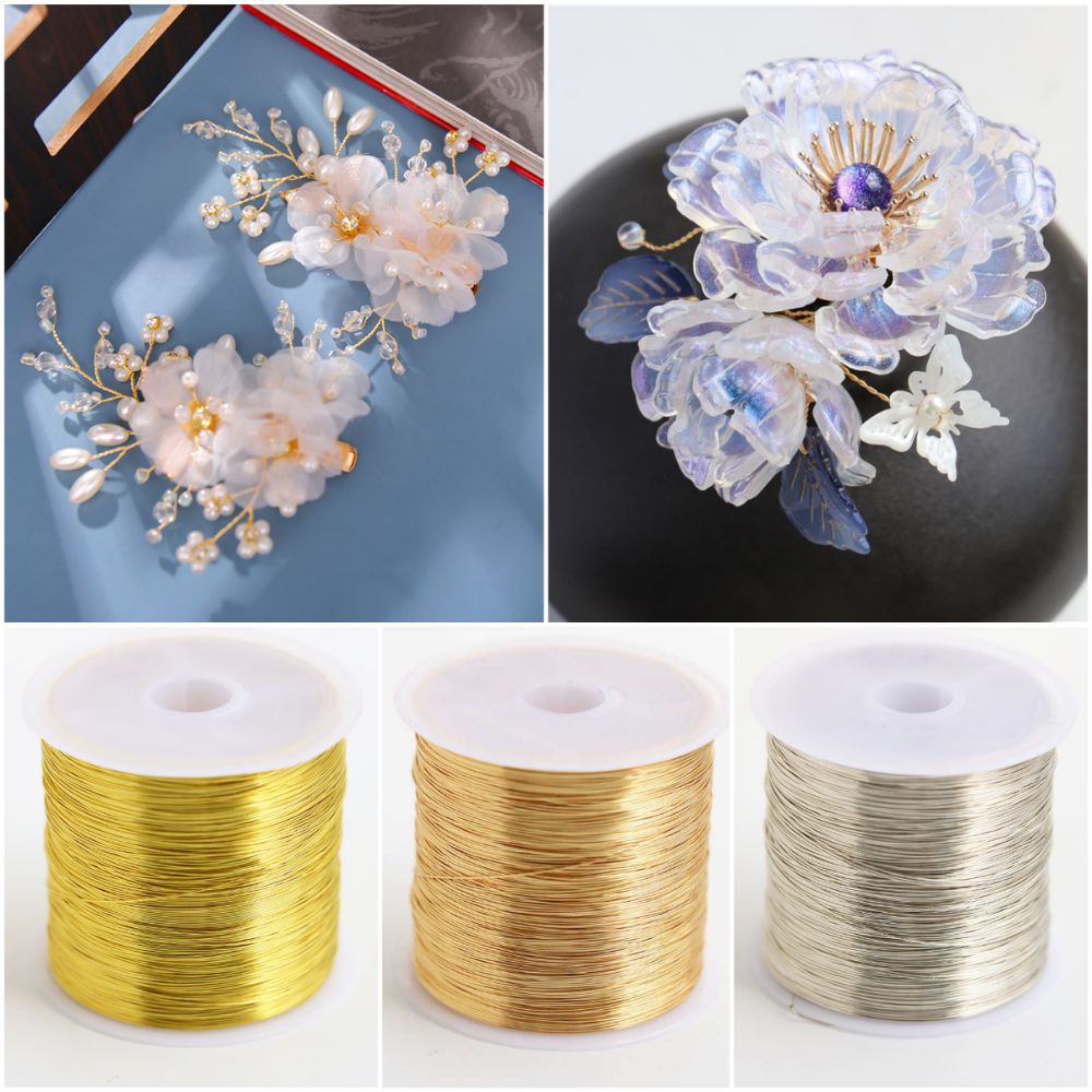 100m/roll Gold Plated Color Pr – Copper Wire Roll Bewertung und Preis
