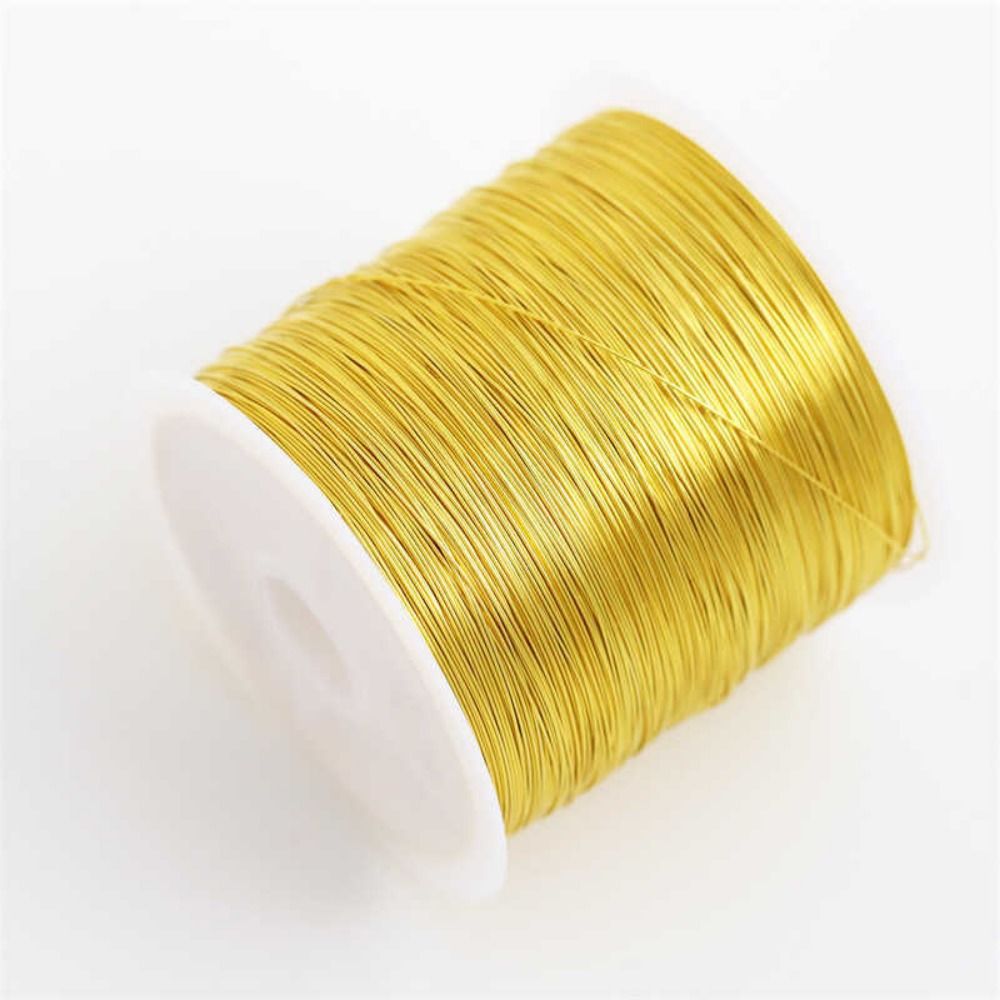 100m/roll Gold Plated Color Pr – Copper Wire Roll Bewertung und Preis