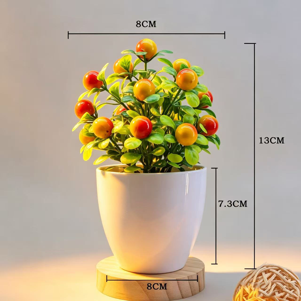 Artificial Fruits Tree Bonsai  – Bonsai Garden Table Bewertung und Preis