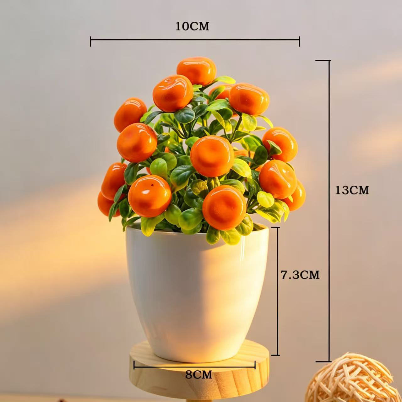 Artificial Fruits Tree Bonsai  – Bonsai Garden Table Bewertung und Preis