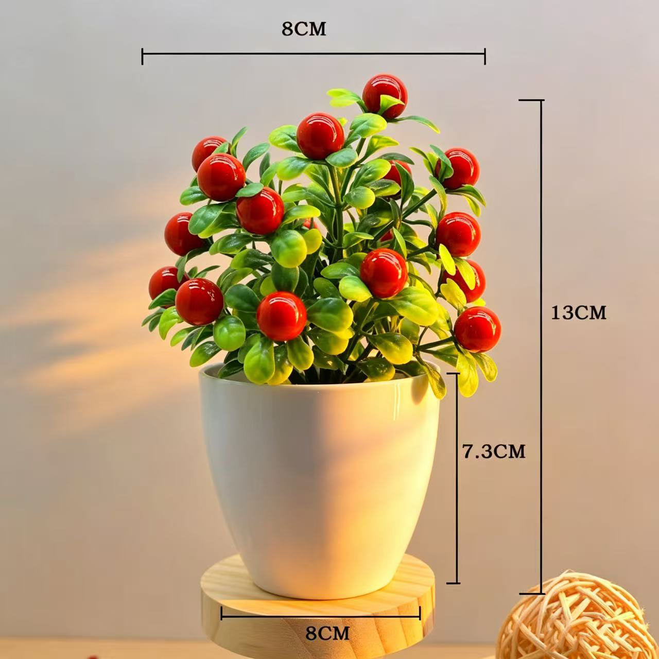 Artificial Fruits Tree Bonsai  – Bonsai Garden Table Bewertung und Preis