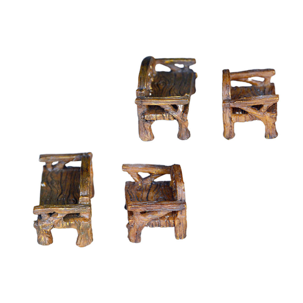 4Pcs Mini Resin Bench Set Prem – Bonsai Garden Bench Bewertung und Preis