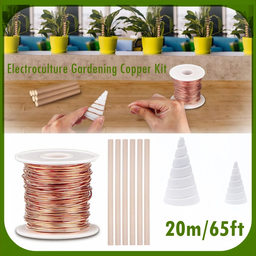 20m/65ft Electroculture Garden – Copper Wire Roll Bewertung und Preis