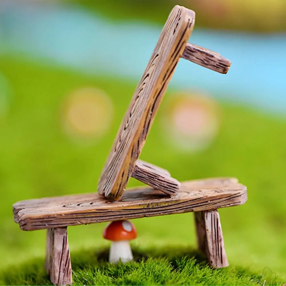 1PC Mini Wooden Park Bench Cha – Bonsai Garden Bench Bewertung und Preis