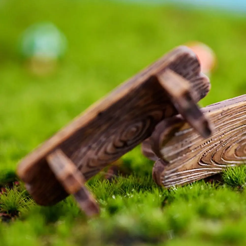 1PC Mini Wooden Park Bench Cha – Bonsai Garden Bench Bewertung und Preis