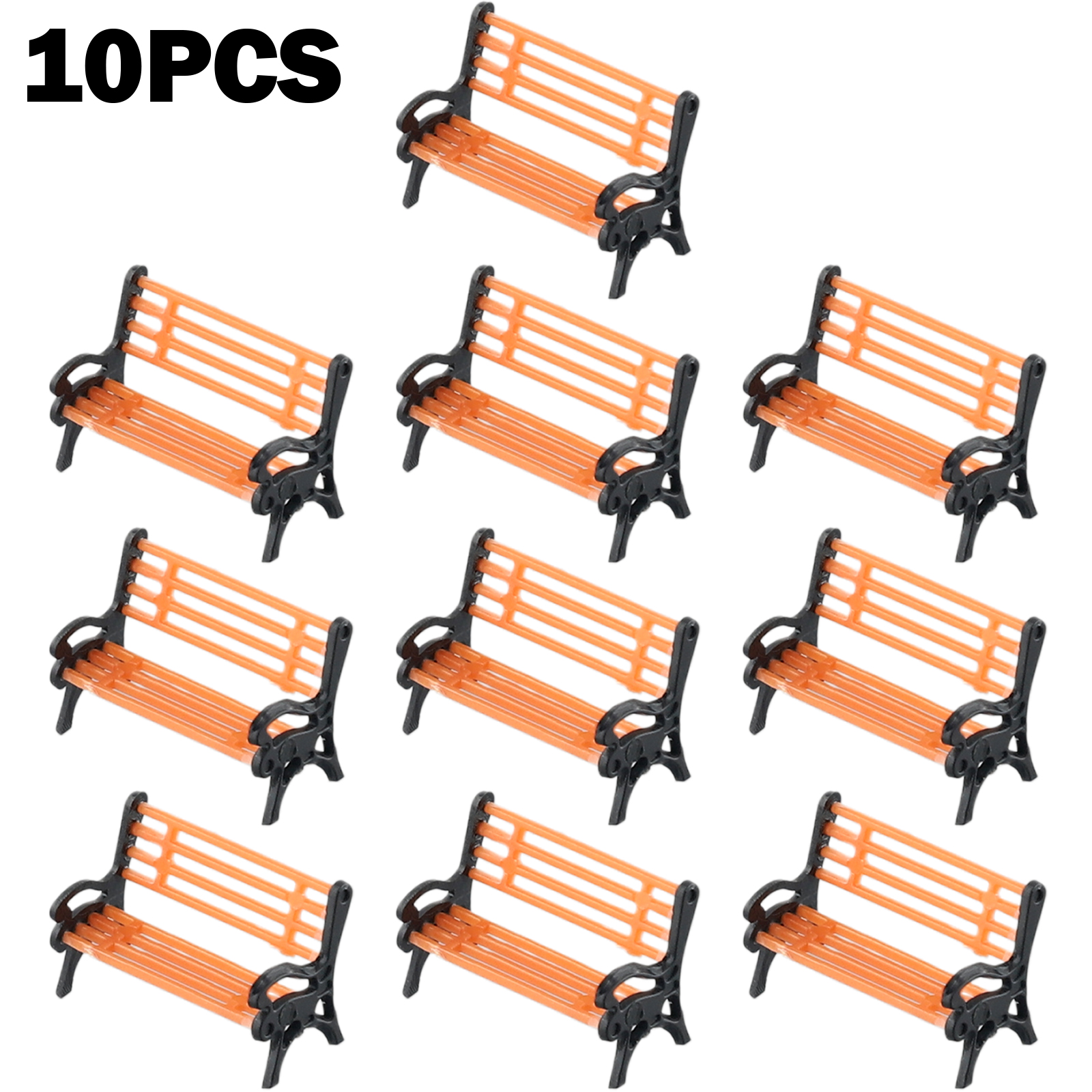 10pcs Model Train Model Scale  – Bonsai Garden Bench Bewertung und Preis