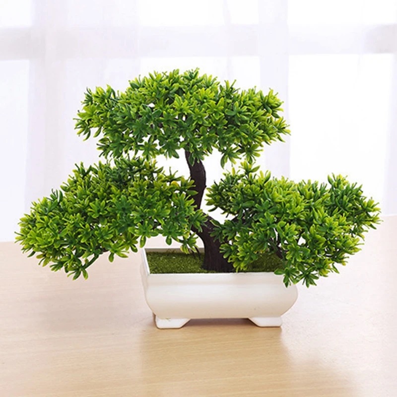 1Pcs Green Artificial Plants B – Bonsai Garden Table Bewertung und Preis