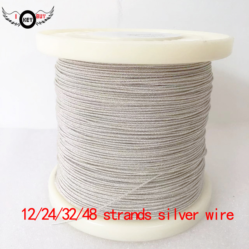 5 m/Lot 12/24/32/48 Strand Sil – Copper Wire Roll Bewertung und Preis