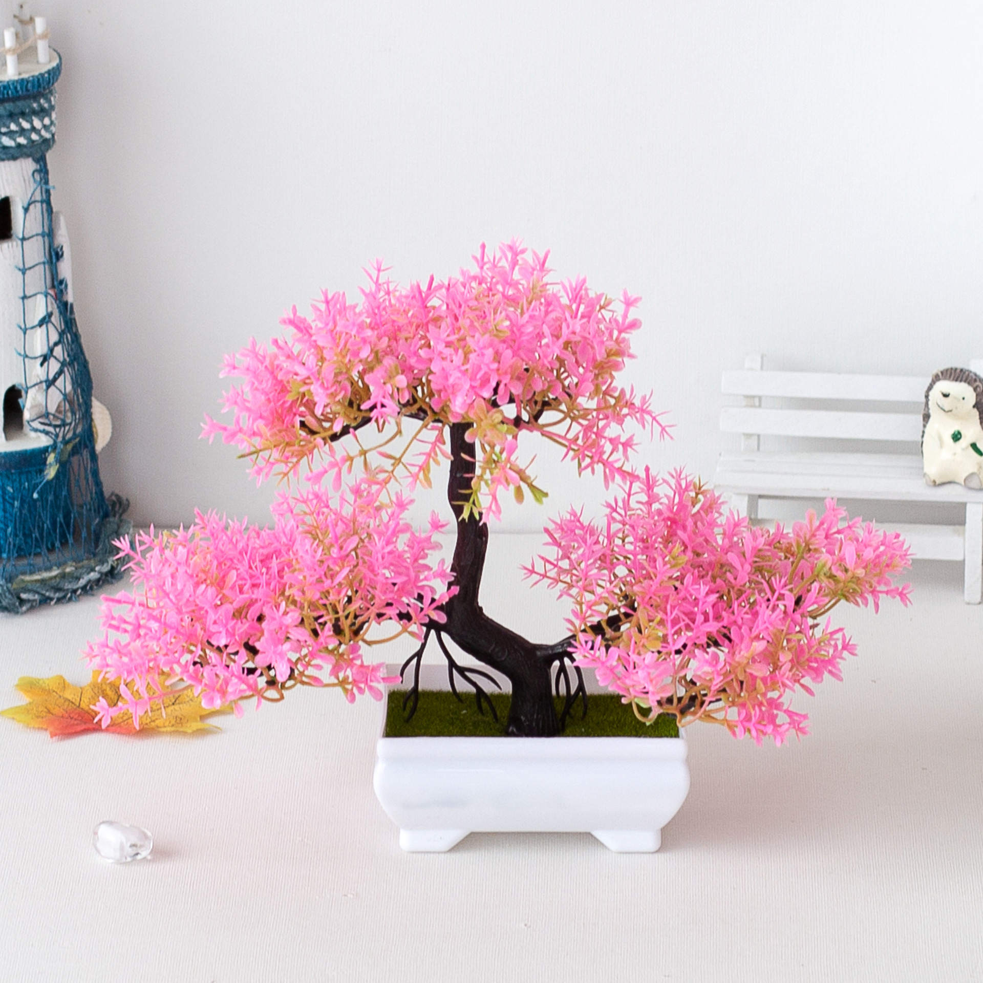 Artificial Plants Bonsai Fake  – Bonsai Garden Table Bewertung und Preis