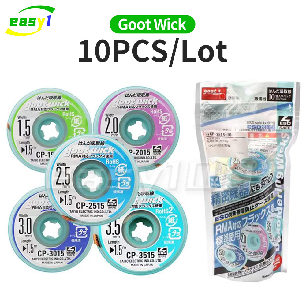 Original Goot Wick Soldering W – Copper Wire Roll Bewertung und Preis